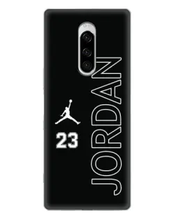 Чехол для Sony Xperia 1 с картинкой «Jordan Vertical»