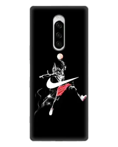 Чехол для Sony Xperia 1 с картинкой «Jordan Jumpman» Чехол для Sony Xperia 1 с картинкой «Jordan Jumpman»