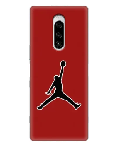 Чехол для Sony Xperia 1 с картинкой «Jordan Red Back» Чехол для Sony Xperia 1 с картинкой «Jordan Red Back»