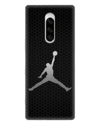 Чехол для Sony Xperia 1 с картинкой «Jordan Dark Carbon» Чехол для Sony Xperia 1 с картинкой «Jordan Dark Carbon»