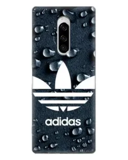 Чехол для Sony Xperia 1 с картинкой «Adidas Trefoil Blue» Чехол для Sony Xperia 1 с картинкой «Adidas Trefoil Blue»