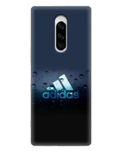Чехол для Sony Xperia 1 с картинкой «Adidas Water Drops» Чехол для Sony Xperia 1 с картинкой «Adidas Water Drops»