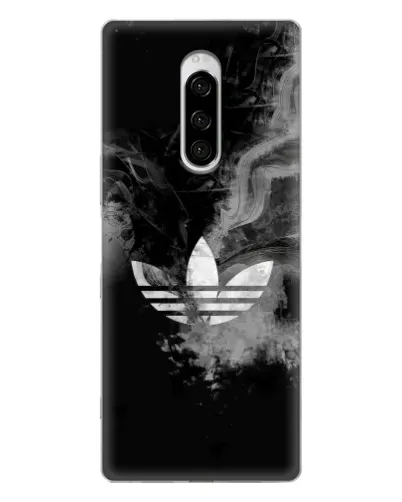 Чехол для Sony Xperia 1 с картинкой «Абстрактный дым Adidas» Чехол для Sony Xperia 1 с картинкой «Абстрактный дым Adidas»