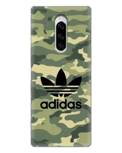 Чехол для Sony Xperia 1 с картинкой «Милитари стиль Adidas» Чехол для Sony Xperia 1 с картинкой «Милитари стиль Adidas»