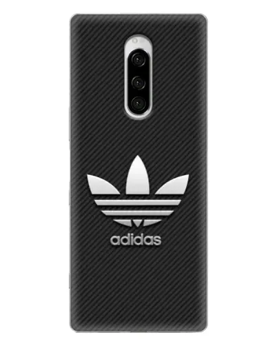 Чехол для Sony Xperia 1 с картинкой «Adidas Карбоновая текстура» Чехол для Sony Xperia 1 с картинкой «Adidas Карбоновая текстура»