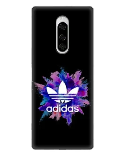 Чехол для Sony Xperia 1 с картинкой «Взрыв красок Adidas» Чехол для Sony Xperia 1 с картинкой «Взрыв красок Adidas»
