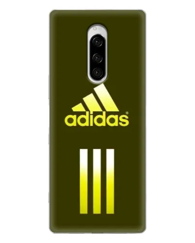 Чехол для Sony Xperia 1 с картинкой «Оливковый градиент Adidas» Чехол для Sony Xperia 1 с картинкой «Оливковый градиент Adidas»