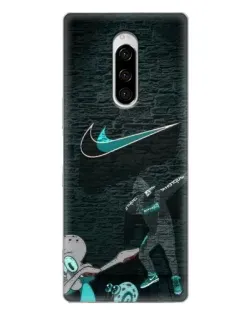 Чехол для Sony Xperia 1 с картинкой «Спортивный арт Nike» Чехол для Sony Xperia 1 с картинкой «Спортивный арт Nike»