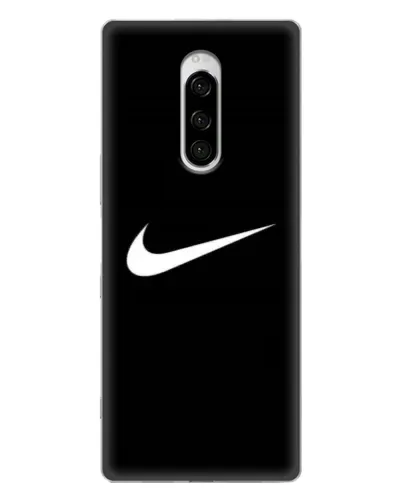 Чехол для Sony Xperia 1 с картинкой «Минималистический Найк» Чехол для Sony Xperia 1 с картинкой «Минималистический Найк»