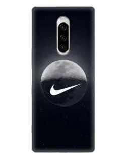 Чехол для Sony Xperia 1 с картинкой «Nike в стиле граффити»
