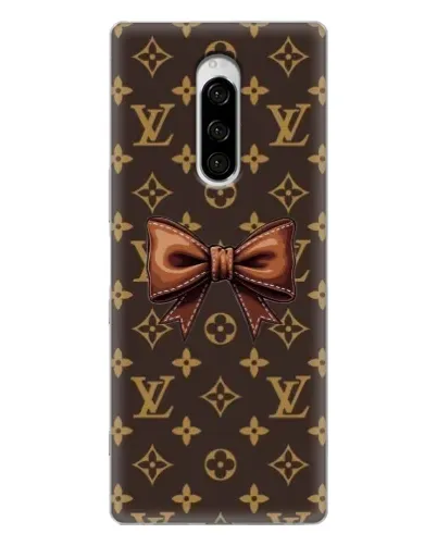 Чехол для Sony Xperia 1 с картинкой «LV с бантом» Чехол для Sony Xperia 1 с картинкой «LV с бантом»