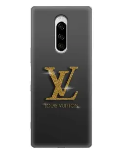 Чехол для Sony Xperia 1 с картинкой «Градиент Louis Vuitton»