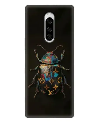 Чехол для Sony Xperia 1 с картинкой «LV — мраморный принт» Чехол для Sony Xperia 1 с картинкой «LV — мраморный принт»