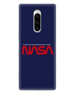 Чехол для Sony Xperia 1 с картинкой «NASA — глубокий космос»
