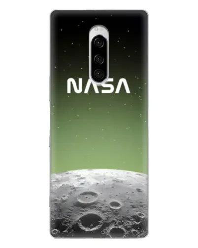 Чехол для Sony Xperia 1 с картинкой «NASA — лунный градиент»