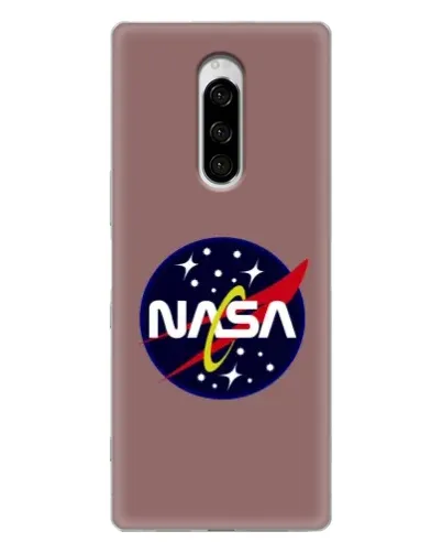 Чехол для Sony Xperia 1 с картинкой «NASA — ретро космос»