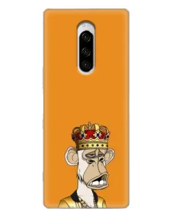 Чохол для Sony Xperia 1 з картинкою «Золота мавпа Bored Ape»