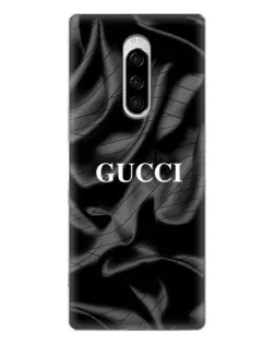 Чохол для Sony Xperia 1 з картинкою «Gucci — шовкові хвилі»