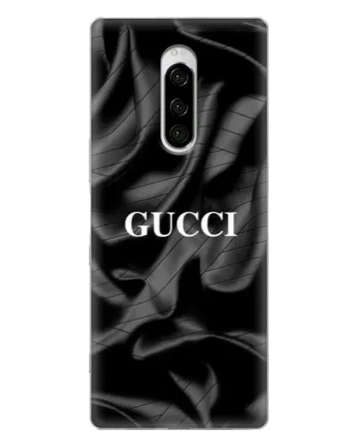 Чехол для Sony Xperia 1 с картинкой «Gucci — шелковые волны» Чехол для Sony Xperia 1 с картинкой «Gucci — шелковые волны»
