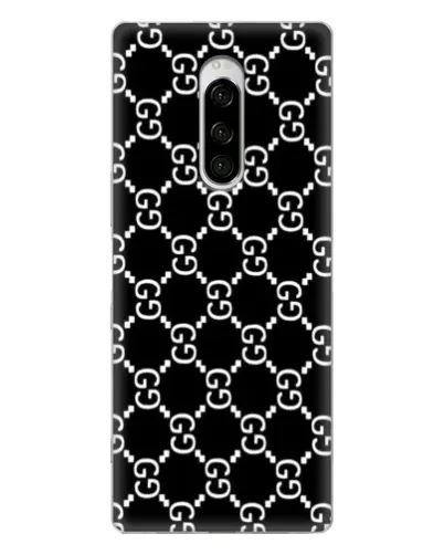 Чехол для Sony Xperia 1 с картинкой «Gucci — сетчатый паттерн» Чехол для Sony Xperia 1 с картинкой «Gucci — сетчатый паттерн»
