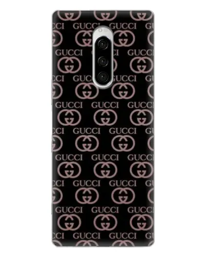 Чехол для Sony Xperia 1 с картинкой «Классическая монограмма Gucci» Чехол для Sony Xperia 1 с картинкой «Классическая монограмма Gucci»