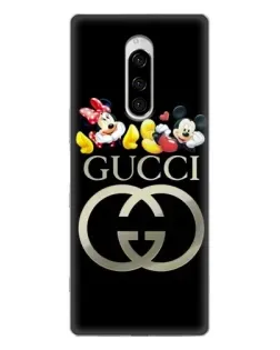 Чохол для Sony Xperia 1 з картинкою «Gucci — герої Disney»