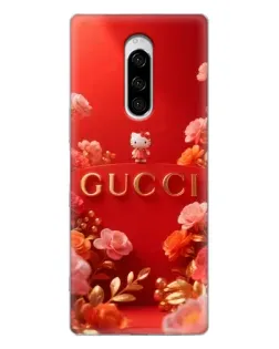 Чохол для Sony Xperia 1 з картинкою «Gucci — золотий сад»
