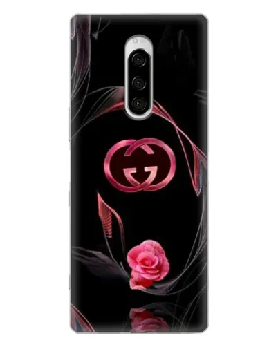 Чехол для Sony Xperia 1 с картинкой «Gucci — неоновая роза» Чехол для Sony Xperia 1 с картинкой «Gucci — неоновая роза»
