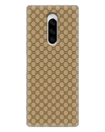 Чехол для Sony Xperia 1 с картинкой «Gucci — классический беж» Чехол для Sony Xperia 1 с картинкой «Gucci — классический беж»