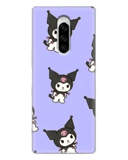 Чохол для Sony Xperia 1 з картинкою «Паттерн з Kuromi»
