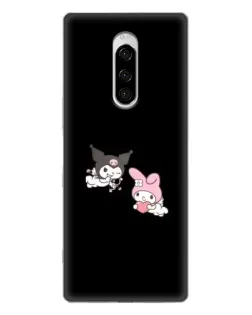 Чохол для Sony Xperia 1 з картинкою «My Melody та Kuromi»