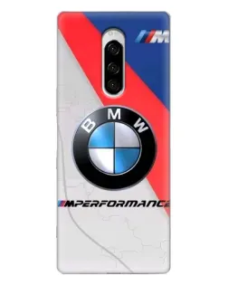 Чехол для Sony Xperia 1 с картинкой «BMW Performance стиль» Чехол для Sony Xperia 1 с картинкой «BMW Performance стиль»