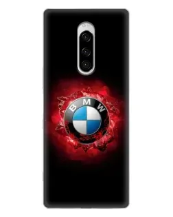 Чехол для Sony Xperia 1 с картинкой «Логотип BMW — вспышка» Чехол для Sony Xperia 1 с картинкой «Логотип BMW — вспышка»