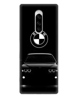 Чехол для Sony Xperia 1 с картинкой «BMW — взгляд из темноты» Чехол для Sony Xperia 1 с картинкой «BMW — взгляд из темноты»