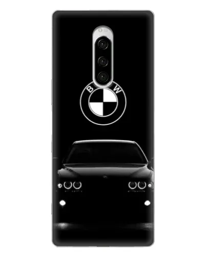 Чехол для Sony Xperia 1 с картинкой «BMW — взгляд из темноты»