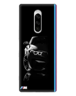 Чехол для Sony Xperia 1 с картинкой «Силуэт BMW в темноте» Чехол для Sony Xperia 1 с картинкой «Силуэт BMW в темноте»