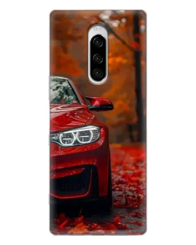 Чехол для Sony Xperia 1 с картинкой «Осенняя BMW M4»
