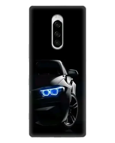 Чехол для Sony Xperia 1 с картинкой «BMW — ночной взгляд» Чехол для Sony Xperia 1 с картинкой «BMW — ночной взгляд»