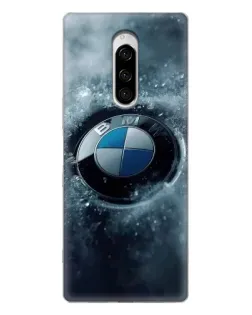 Чехол для Sony Xperia 1 с картинкой «Логотип BMW — лед» Чехол для Sony Xperia 1 с картинкой «Логотип BMW — лед»