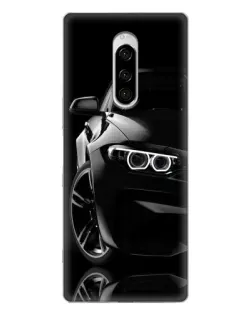 Чехол для Sony Xperia 1 с картинкой «Черная BMW — профиль» Чехол для Sony Xperia 1 с картинкой «Черная BMW — профиль»