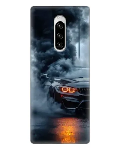 Чехол для Sony Xperia 1 с картинкой «BMW M-Power — абстракция» Чехол для Sony Xperia 1 с картинкой «BMW M-Power — абстракция»
