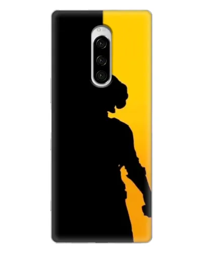 Чехол для Sony Xperia 1 с картинкой «Тень воина PUBG»