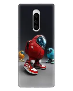 Чохол для Sony Xperia 1 з картинкою «Among Us — 3D стиль» Чохол для Sony Xperia 1 з картинкою «Among Us — 3D стиль»