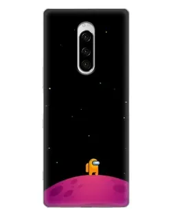 Чохол для Sony Xperia 1 з картинкою «Самотній герой на планеті» Чохол для Sony Xperia 1 з картинкою «Самотній герой на планеті»