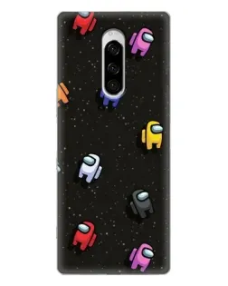Чохол для Sony Xperia 1 з картинкою «Космічний патерн Among Us» Чохол для Sony Xperia 1 з картинкою «Космічний патерн Among Us»
