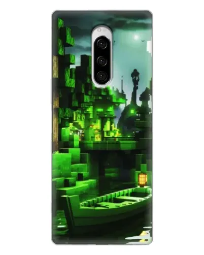 Чехол для Sony Xperia 1 с картинкой «Minecraft лесной пейзаж» Чехол для Sony Xperia 1 с картинкой «Minecraft лесной пейзаж»