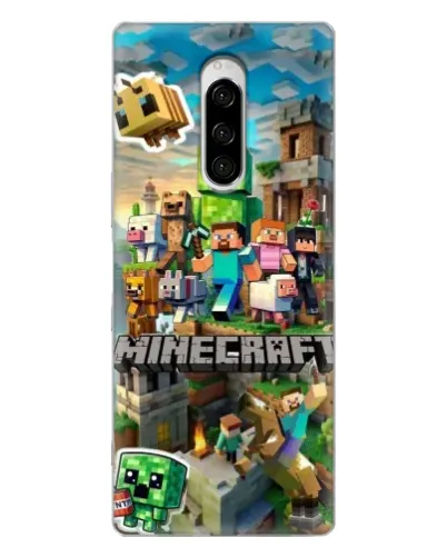 Чехол для Sony Xperia 1 с картинкой «Замок Minecraft» Чехол для Sony Xperia 1 с картинкой «Замок Minecraft»