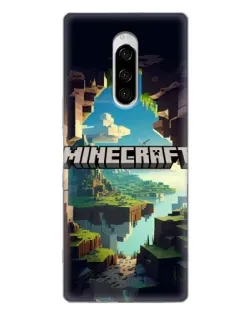 Чохол для Sony Xperia 1 з картинкою «Печера Майнкрафт» Чохол для Sony Xperia 1 з картинкою «Печера Майнкрафт»