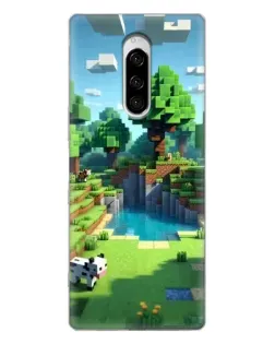 Чохол для Sony Xperia 1 з картинкою «Minecraft літній день» Чохол для Sony Xperia 1 з картинкою «Minecraft літній день»