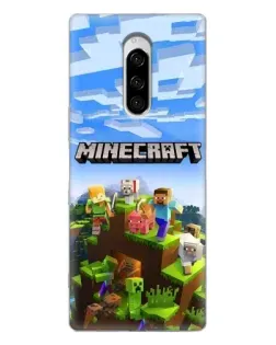 Чохол для Sony Xperia 1 з картинкою «Minecraft класичний світ» Чохол для Sony Xperia 1 з картинкою «Minecraft класичний світ»